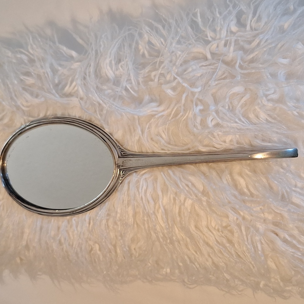 Webster Silver Company Sterling Silver Hand Mirror - Picture 6 of 8